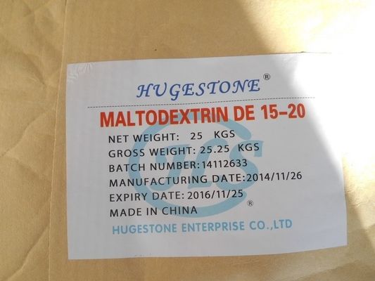 Haltbarkeit 12 Monate Weißes Pulver Lebensmittelwert Maltodextrin 9050-36-6 C6nH 10n 2 O 5n 1