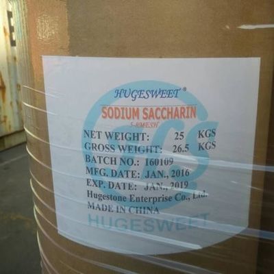 Süßungsmittel Natriumsaccharine Lebensmittelqualität mit der Formel EINECS 204-886-1 C7h4nnao3s.2 H2O