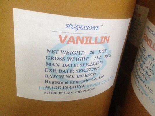 Lebensmittel-Vanillin C8H8O3 CAS 121-33-5 Normale Lagerart